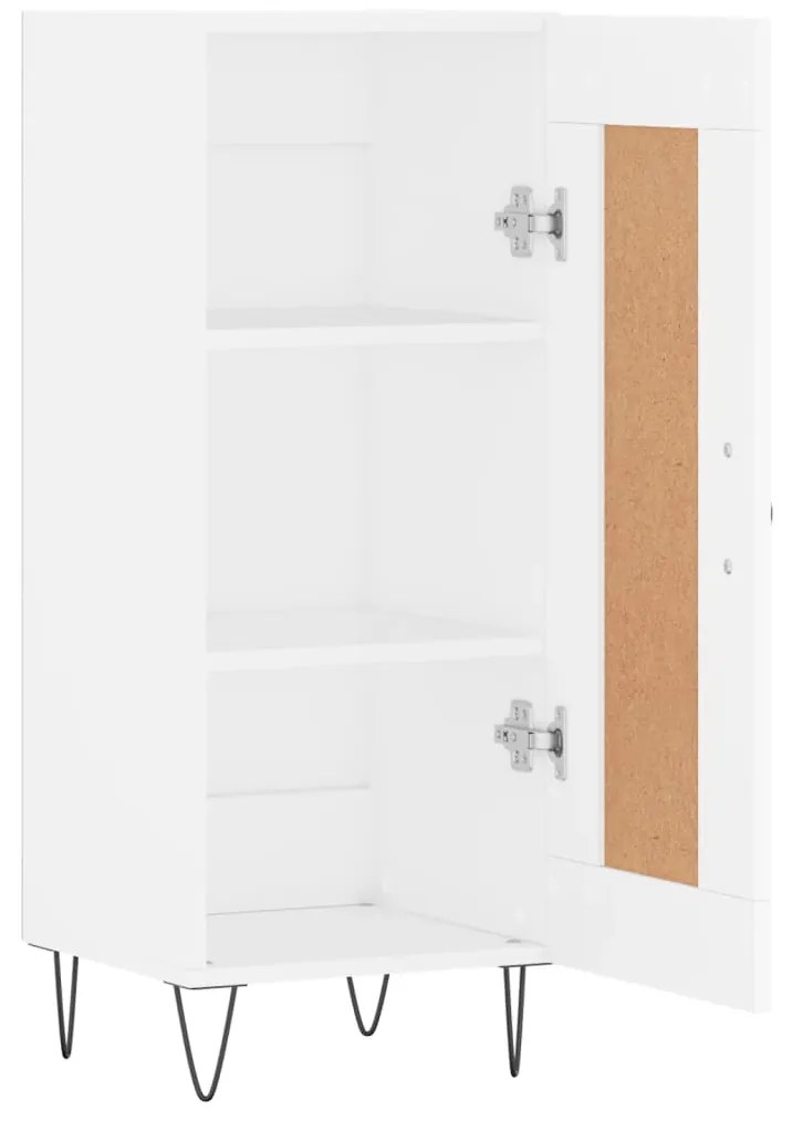 vidaXL Ντουλάπι Λευκό 34,5 x 34 x 90 εκ. από Επεξεργασμένο Ξύλο