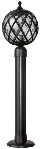 Κολονάκι επιδαπέδιο φωτιστικό μαύρο Helios 530 LP-530EB 2 μεγέθη Heronia-10-0162-Μαύρο 10-0162