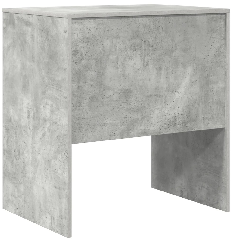 vidaXL Γραφείο Γραφής Γκρι τσιμέντου MDF 70 x 50 x 76 εκ. Απλό