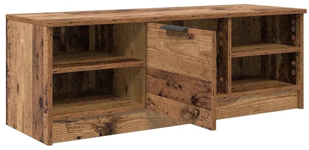 vidaXL Ντουλάπι TV Παλιό Ξύλο 102 x 35 x 36,5 εκ Επεξεργασμένο ξύλο