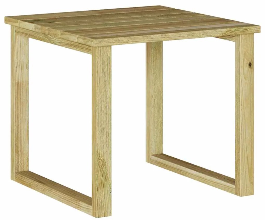 vidaXL Τραπέζι Ξαπλώστρας Καφέ 40 x 40 x 36 cm