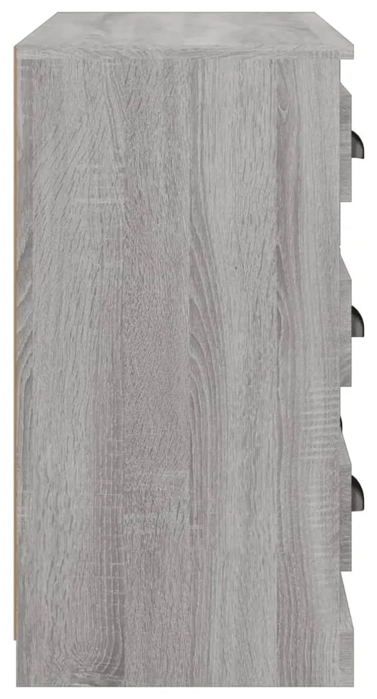vidaXL Μπουφές Γκρι Sonoma 70x35,5x67,5 εκ. από Επεξεργασμένο Ξύλο