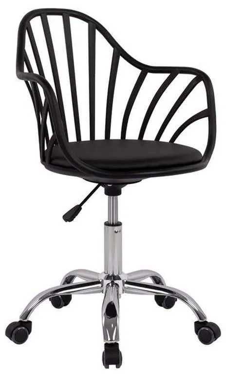 Καρέκλα Γραφείου Becky 57x57x96 HM8457.02 Black