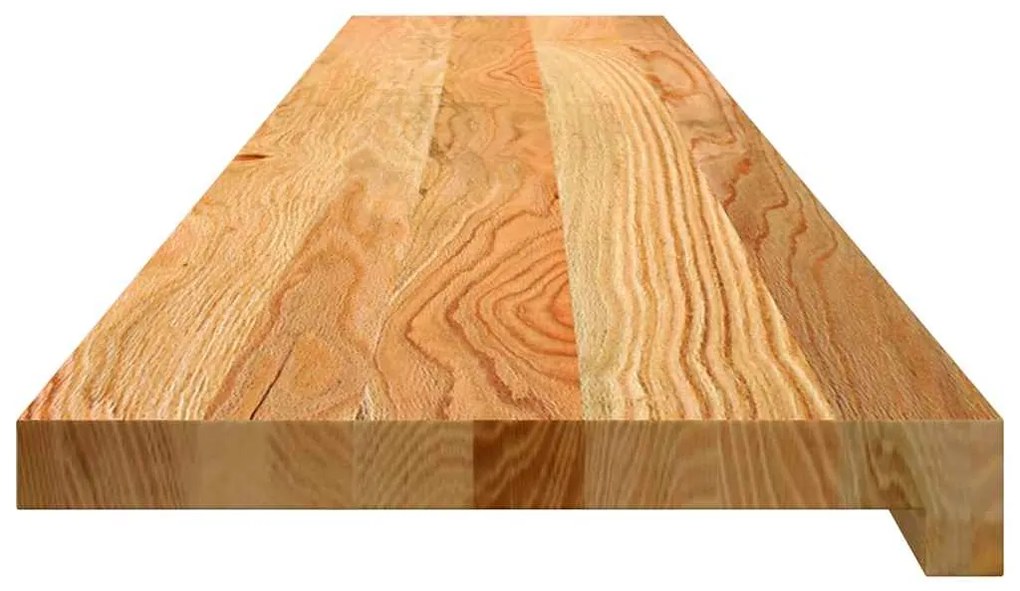 vidaXL Περβάζια παραθύρων 2 τεμ. Αν. Καφέ 140x30x2εκ. Μασίφ Ξύλο Δρυός