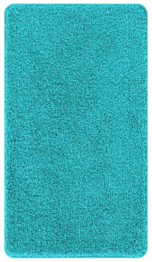 vidaXL Πατάκι Μπάνιου Ορθογώνιο Τιρκουάζ 70x120 εκ. Πολυπροπυλένιο Αντιολισθητικό