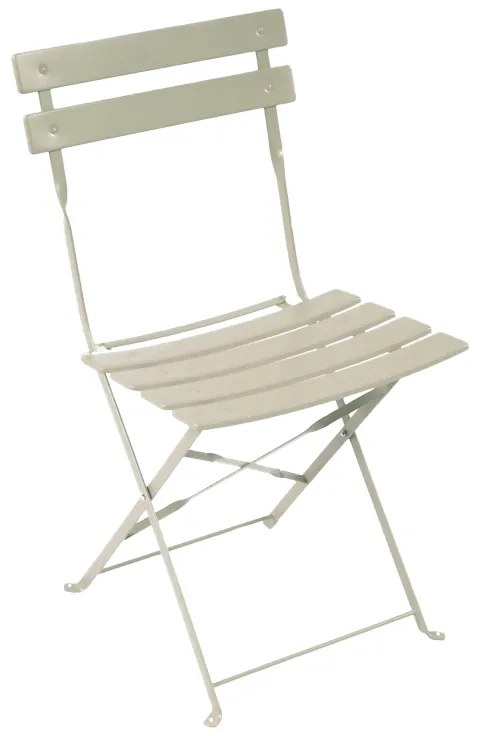 Καρέκλα Bistro pakoworld μεταλλική αναδιπλούμενη σε μπεζ απόχρωση 42x46x82εκ