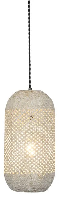 ΚΡΕΜΑΣΤΟ Φ/Σ 1ΧΕ27 RATTAN+ΞΥΛΟ D20XH120CM COCONUT ACA OD761P20RW