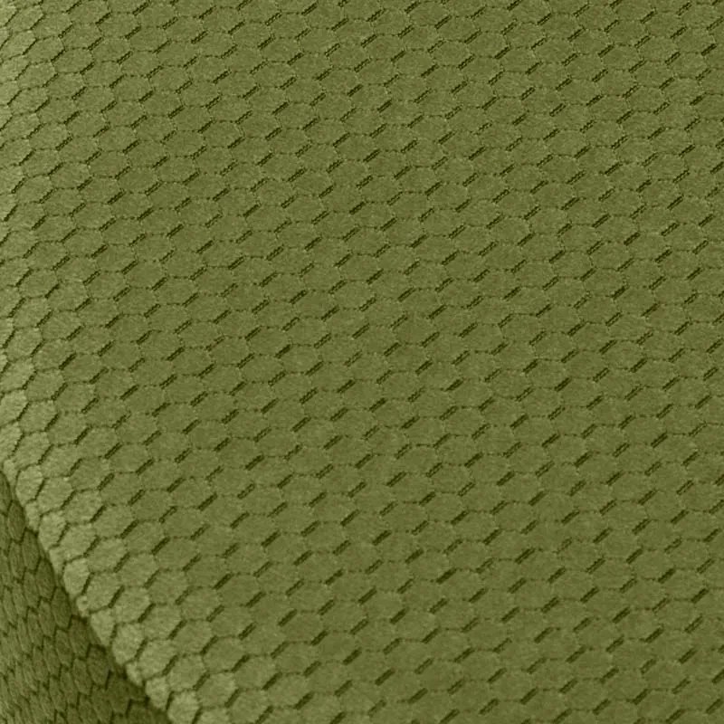 Σκαμπώ Fidik Megapap υφασμάτινο χρώμα πράσινο 40x40x40εκ. - Ύφασμα - GP043-0066,4