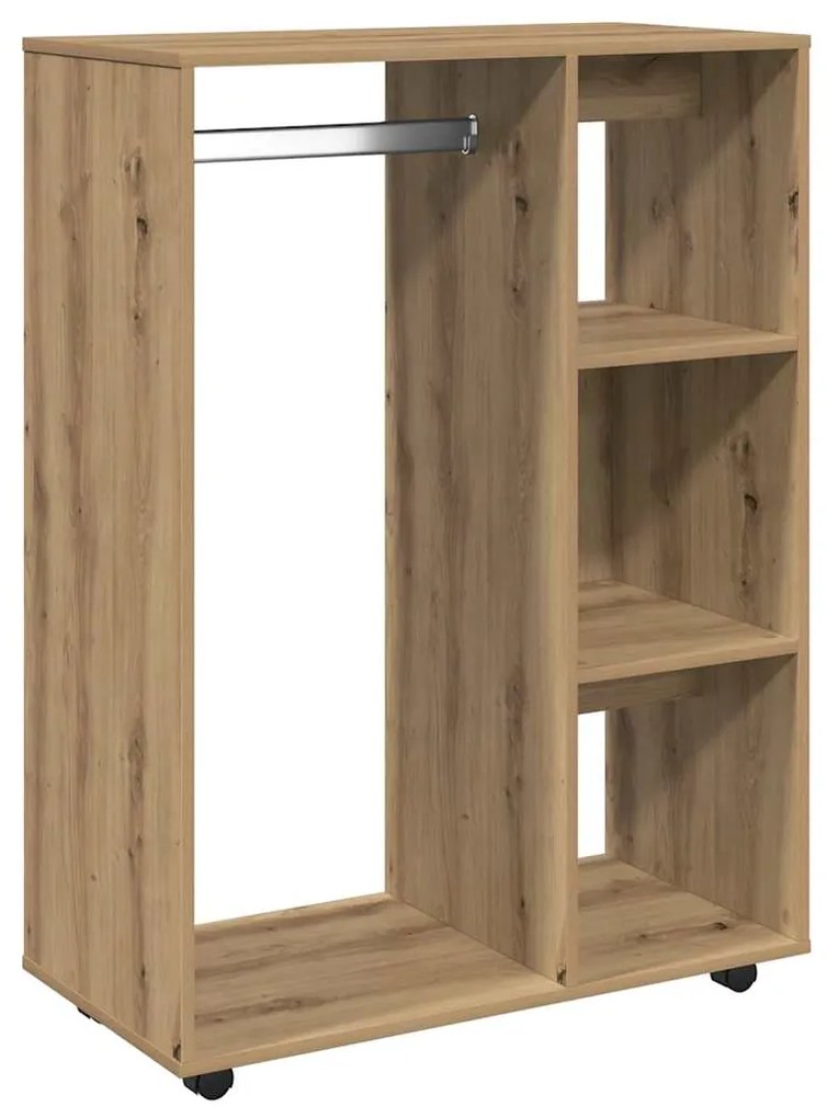 vidaXL Ντουλάπα Τεχνίτης Δρυς 80x40x110 εκ Επεξεργασμένο Ξύλο