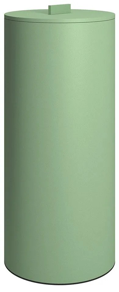 Καλάθι Απλύτων 30Lt 2560-903 25x60cm Matte Mint Pam&amp;Co Stainless Steel