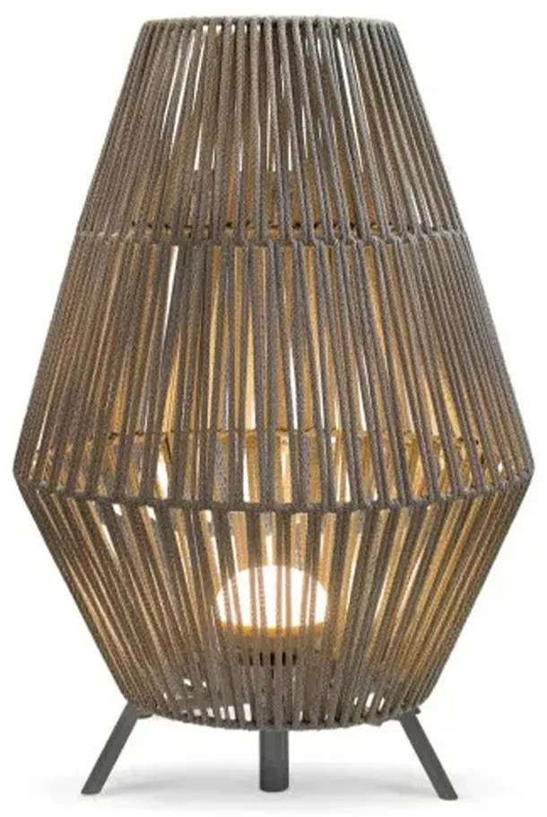 Φωτιστικό Δαπέδου Conta 70 LUMCNT070SXWLNW Φ48x72cm LED 900Lm 3000K Grey