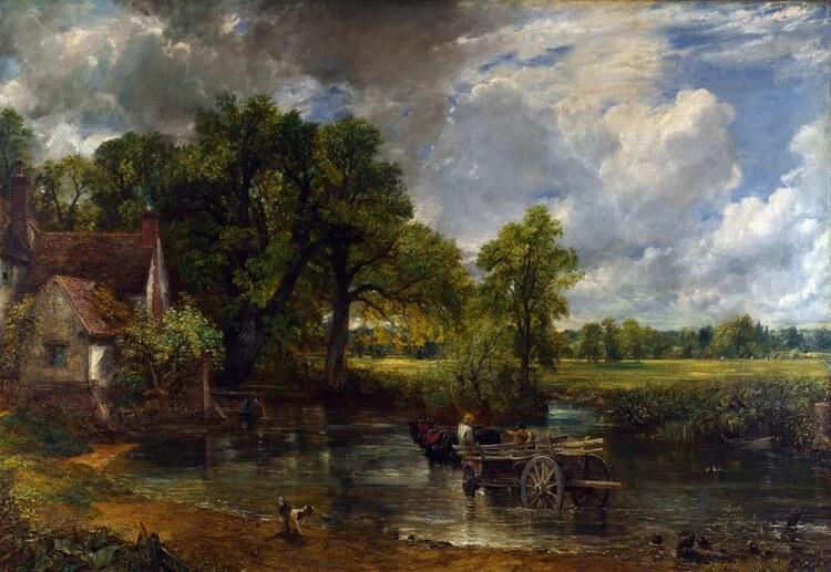 Αναπαραγωγή The Hay Wain, 1821, John Constable