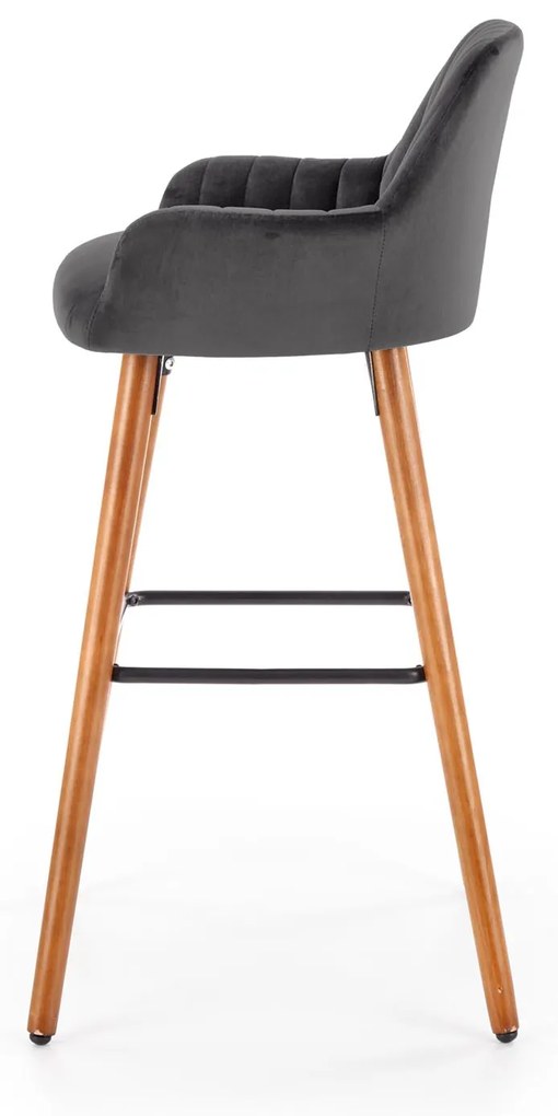 H93 bar stool, color: dark grey DIOMMI V-CH-H/93-C.POPIEL