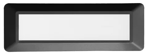 Απλίκα Φωτιστικό Τοίχου IP65 LED 4W 3000K 290 lm SLIM ACA-SLIM31NDG-Ανθρακί SLIM31NDG