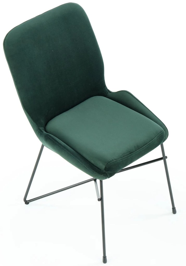 K454 chair color: dark green DIOMMI V-PL-K/454-KR-C.ZIELONY