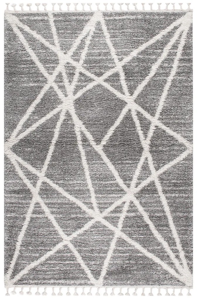 Χαλί (165x230) Polcarpet Soft Shaggy 522 D.Grey