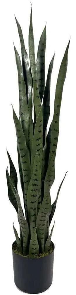 Τεχνητό Φυτό Σανσεβιέρα Trifasciata 7411-6 100cm Green Supergreens Ύφασμα,Πλαστικό