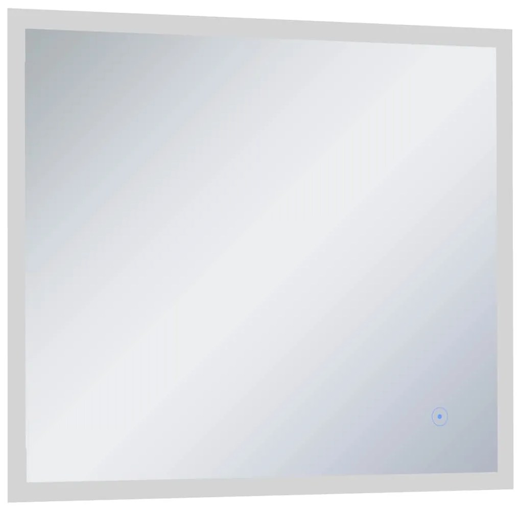 vidaXL Καθρέφτης Μπάνιου LED με Αισθητήρα Αφής 60 x 50 εκ.