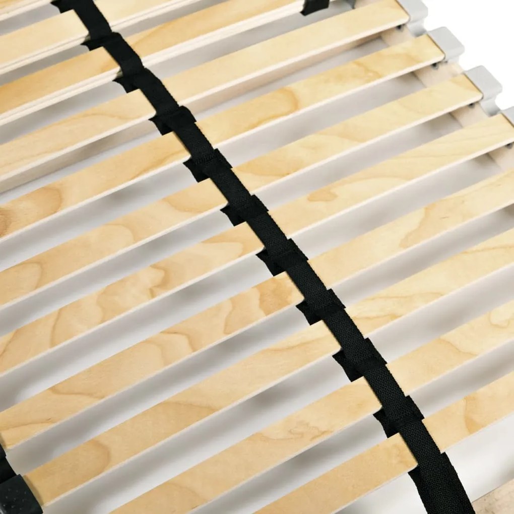 vidaXL Τελάρο Κρεβατιού με 28 Σανίδες &amp; 7 Ζώνες 70 x 200 εκ.