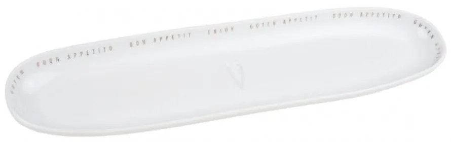 Πιατέλα Πορσελάνινη Enjoy RD0016644 40x10x2,3cm White-Gold Raeder Porcelain