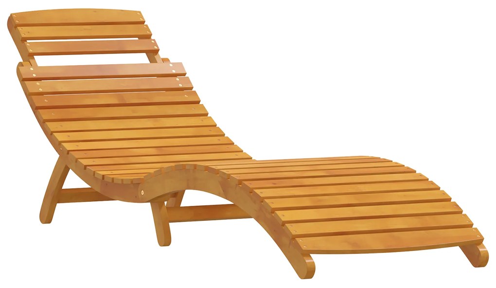 vidaXL Ξαπλώστρα 3 pcs Καφέ 40 x 40 x 40εκ Μασίφ ξύλο ακακίας