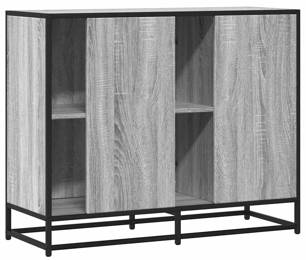 SIDEBOARD ΓΚΡΙ SONOMA 92X35X76 CM ΞΥΛΙΝΟ ΜΗΧΑΝΟΥΡΓΙΚΟ ΞΥΛΟ 849022