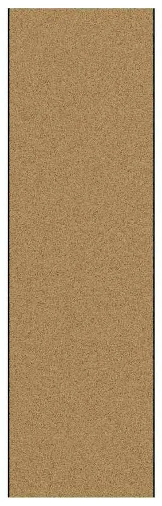 vidaXL Χαλάκι Εξώπορτας Κρέμα και Μαύρο 120 x 400 cm