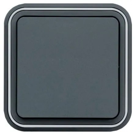 Διακόπτης A/R Χωνευτός Γκρι ΙΡ55 Cubyko WNE001G Hager-WNE001G-Ανθρακί WNE001G