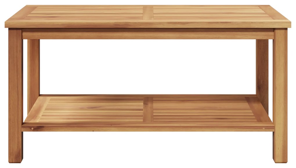vidaXL Τραπεζάκι σαλονιού Καφέ 90 x 50 x 45 cm Μασίφ ξύλο teak