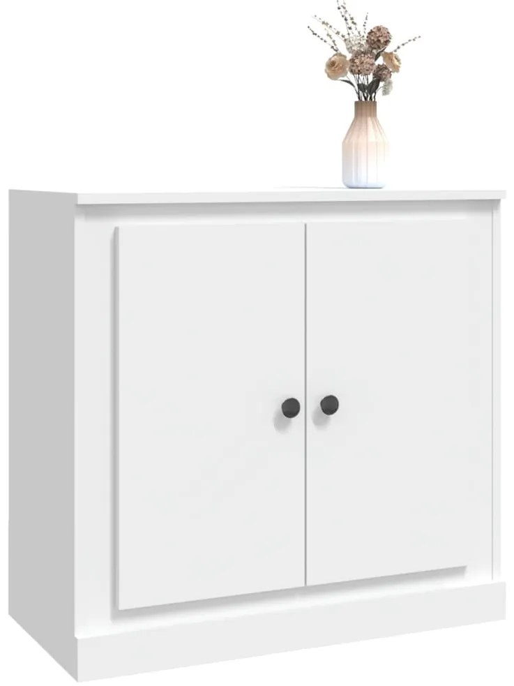vidaXL Ντουλάπι Λευκό 70 x 35,5 x 67,5 εκ. από Επεξεργασμένο Ξύλο