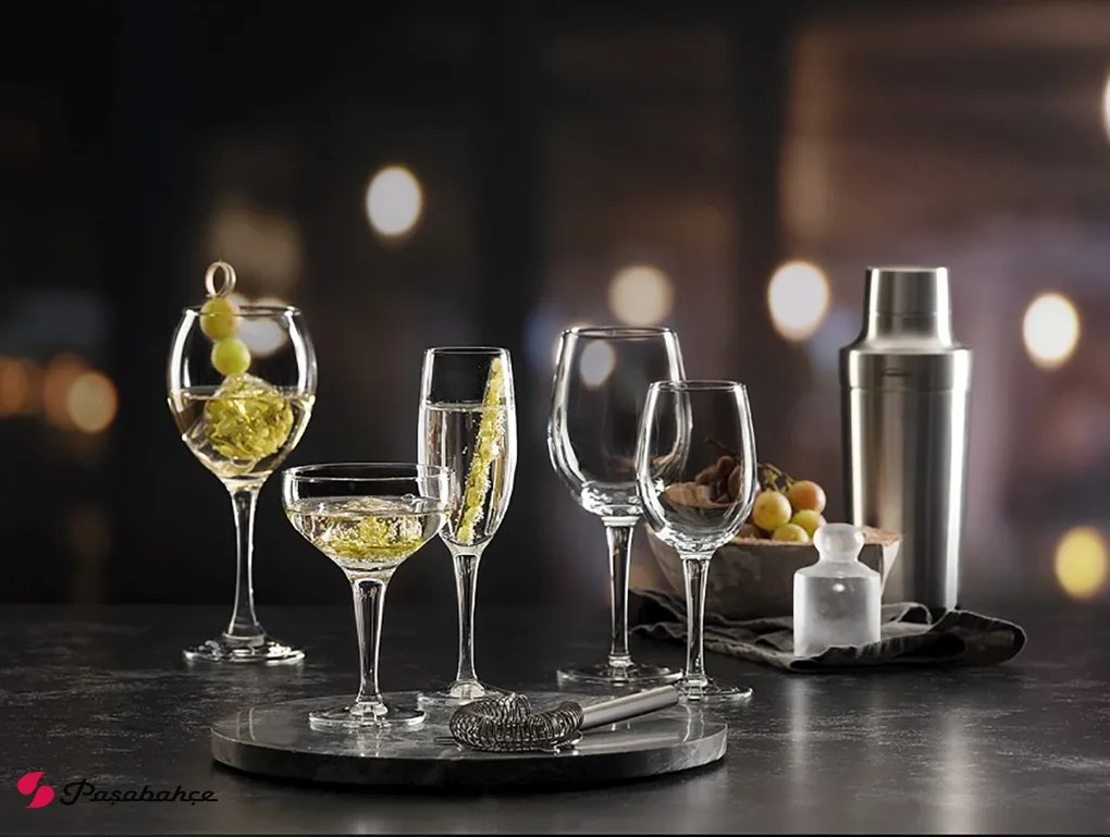 MODA CHAMPAGNE FLUTE TEMPERED ΠΟΤΗΡΙ 165CC H:18.3CM P/1200 FLX12 ΣΕΤ 12 τμχ - Espiel