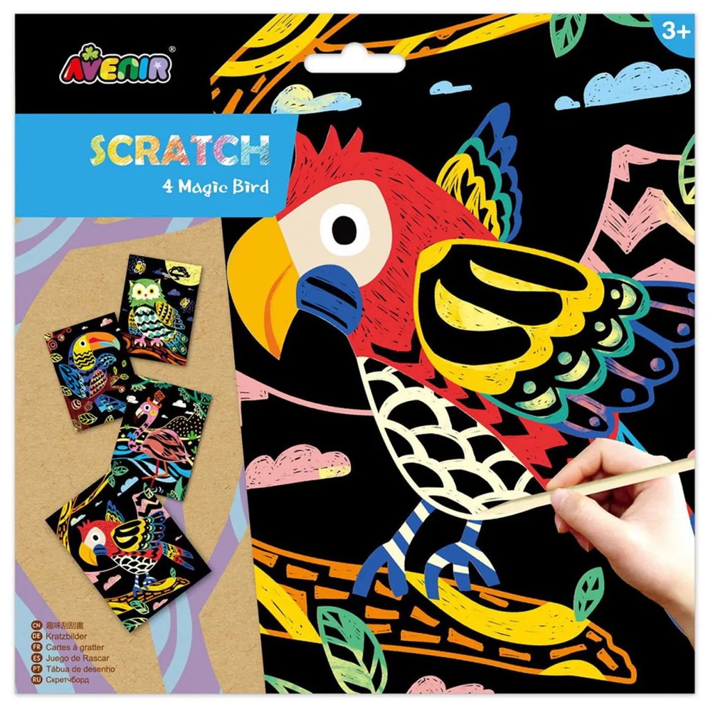 Ζωγραφική Scratch Avenir Magic Bird