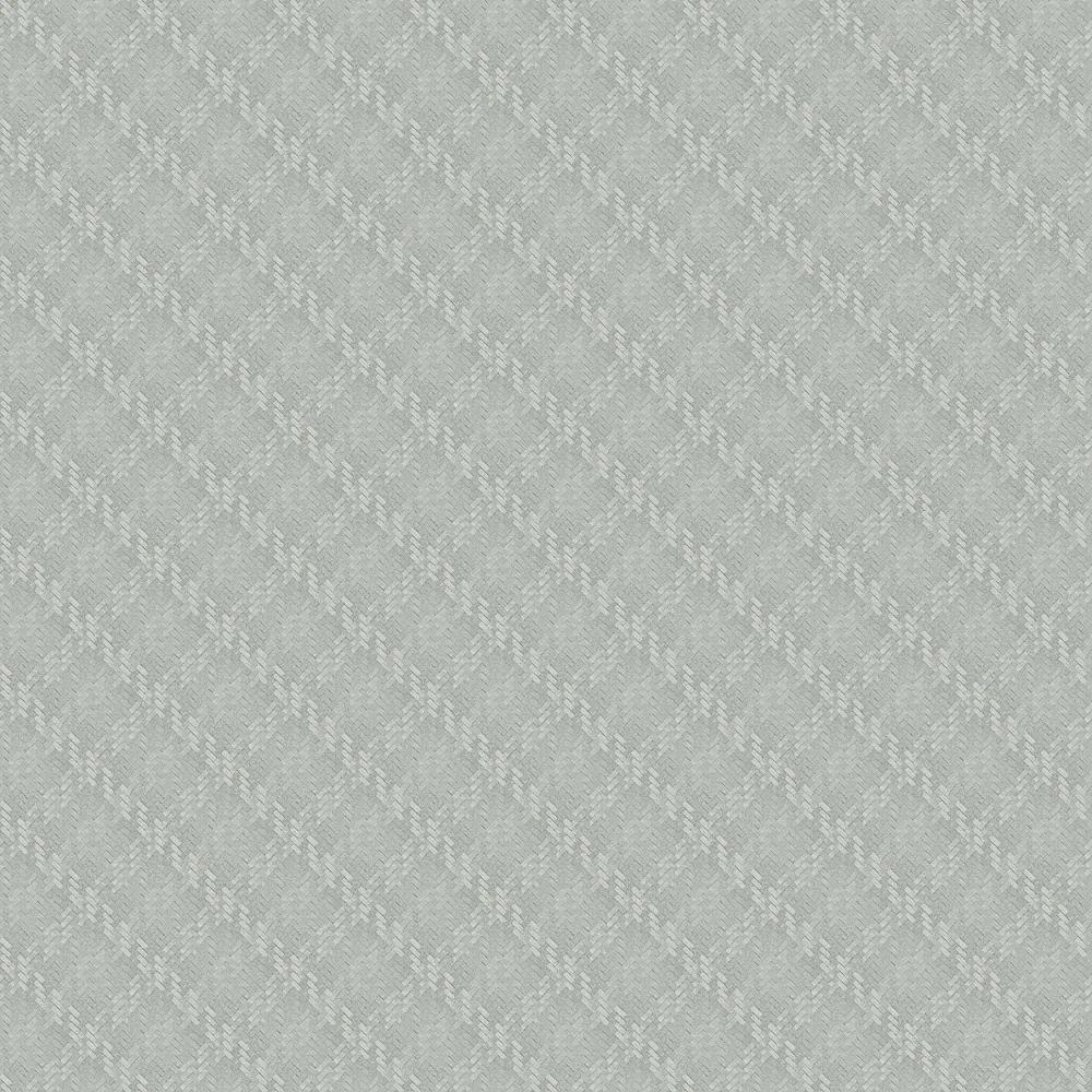 Ταπετσαρία τοίχου Wall Fabric Lattice Mirage on Herringbone Sage WF121047 53Χ1005