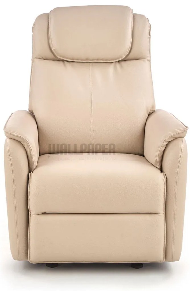 Lux Πολυθρονα Relax Μπεζ