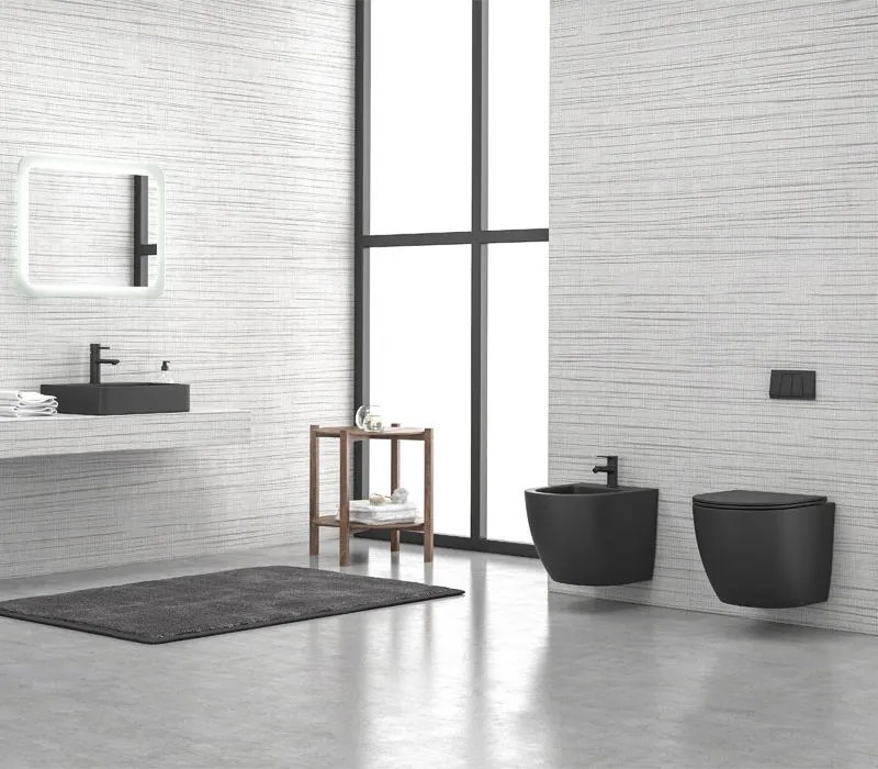 Μπιντές αναρτώμενος KARAG MILOS-Μαύρο ματ