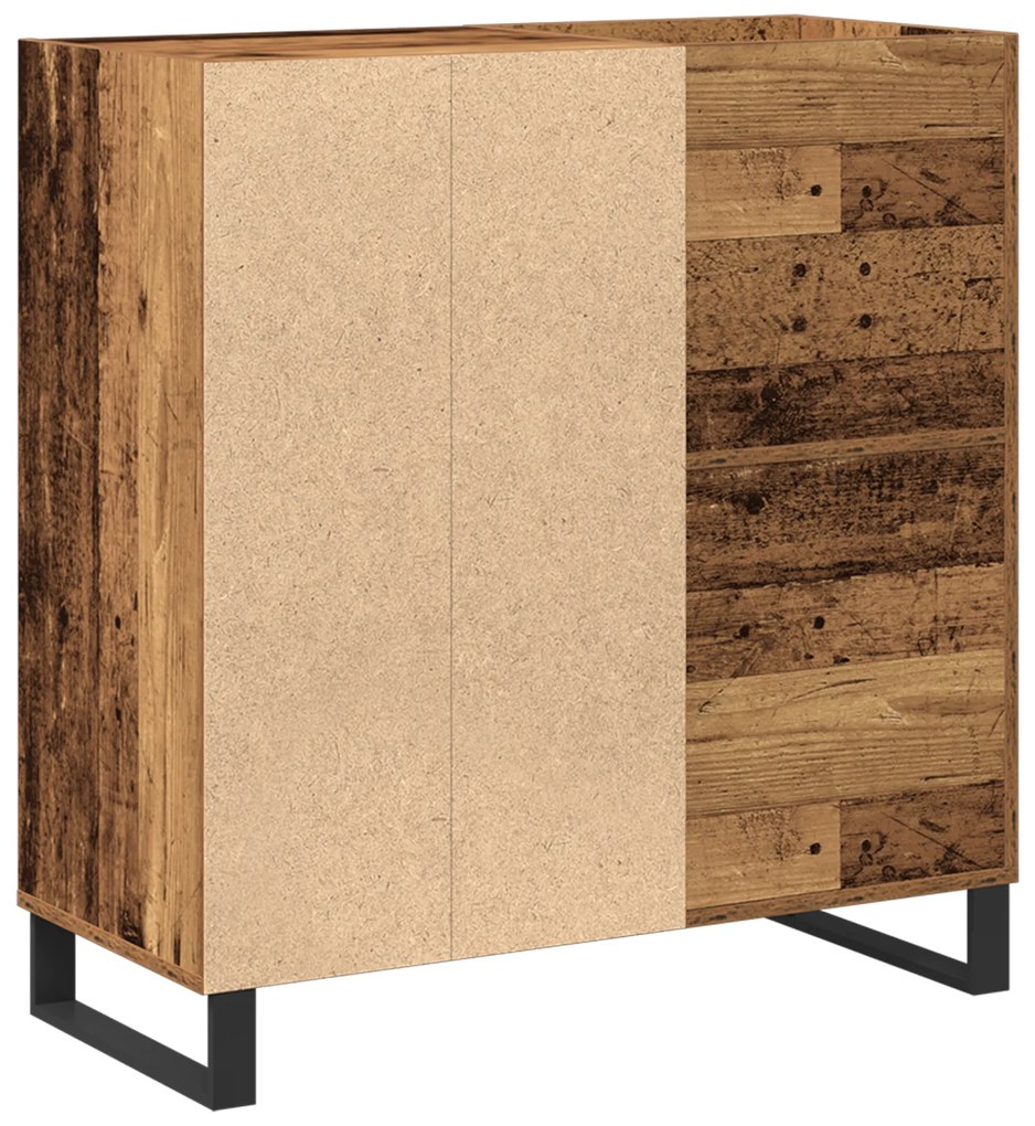 vidaXL Ντουλάπα Δίσκων Artisan Oak 84,5x38x89 εκ. Επεξεργασμένο Ξύλο