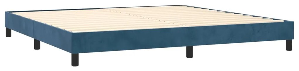 ΚΡΕΒΑΤΙ BOXSPRING ΜΕ ΣΤΡΩΜΑ ΣΚΟΥΡΟ ΜΠΛΕ 200X200 ΕΚ. ΒΕΛΟΥΔΙΝΟ 3130863