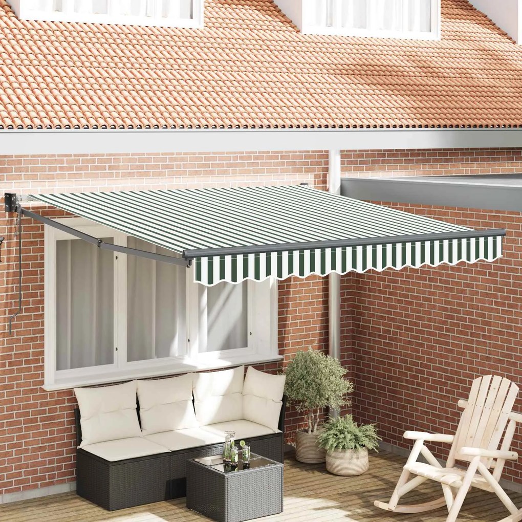 vidaXL Electric Awning 100% Polyester