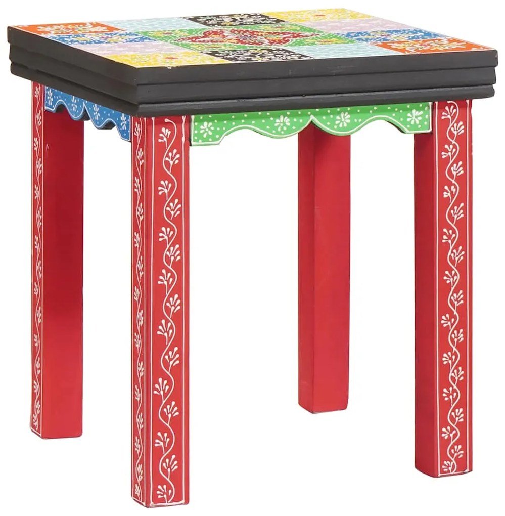 vidaXL Τραπέζι Σαλονιού με Στηρίγματα Καφέ 50 x 50 x 50 cm