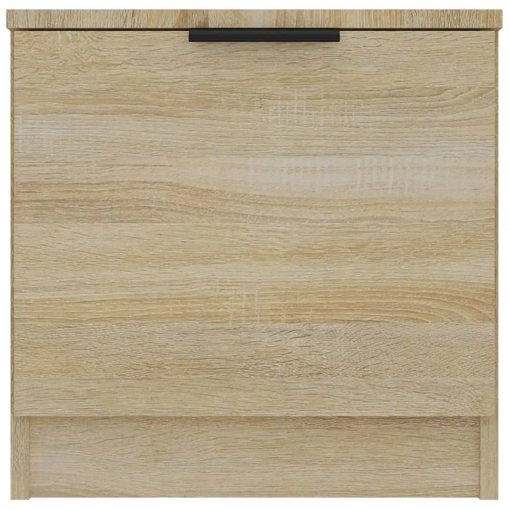 vidaXL Κομοδίνα 2 τεμ. Sonoma Δρυς 40 x 39 x 40 εκ.