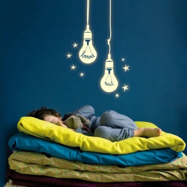 Mimilou Αυτοκόλλητα Τοίχου Φωσφοριζέ Bonne Nuit MML-ART0097
