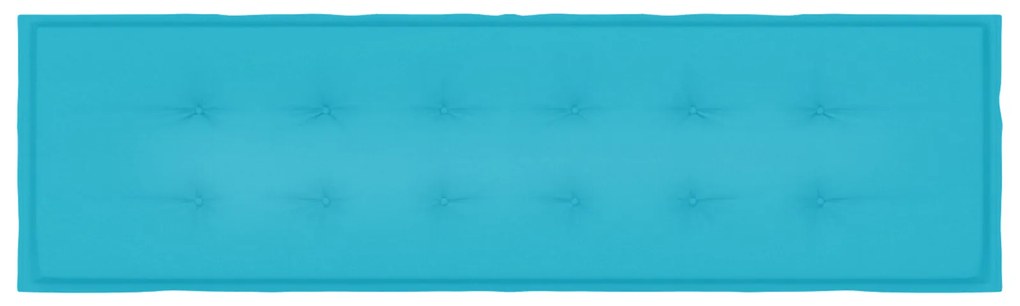 vidaXL Μαξιλάρι Κήπου - Τιρκουάζ, 180x50x4 εκ, Ύφασμα Οξφόρδη