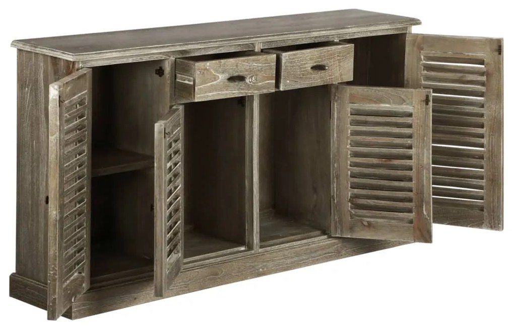 vidaXL Μπουφές 145 x 32,5 x 77 εκ. από Μασίφ Ξύλο Mindi
