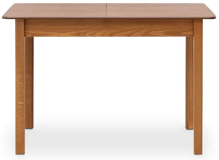Τραπέζι Bergen Megapap μασίφ ξύλο-MDF επεκτεινόμενο χρώμα καρυδί 120/150x68x77εκ.