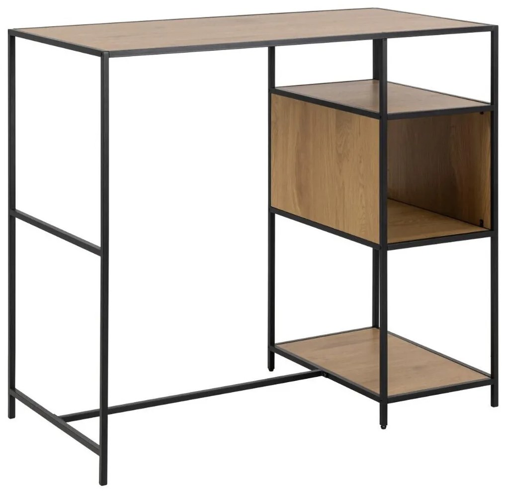 Σετ τραπεζαρίας Oakland 665, 105x60x120cm, Αριθμός θέσεων: 2, Γωνιακό, Στυλ: Βιομηχανικό | Epipla1.gr