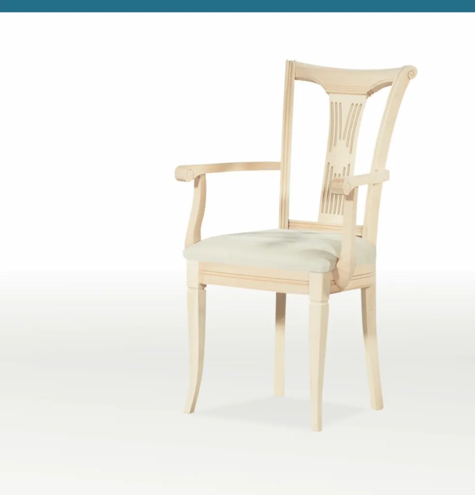 Ξύλινη καρέκλα Sinion εκρου-μπεζ 98x46x44,5x45,5cm, FAN1234