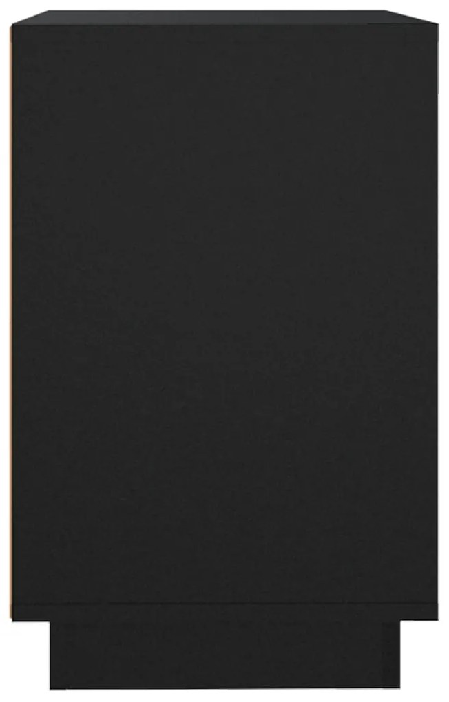 vidaXL Ντουλάπι Μαύρο 102 x 35 x 60 εκ. από Επεξεργασμένο Ξύλο