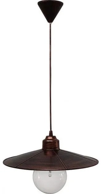 Κρεμαστό Φωτιστικό Οροφής Petra 180 LP-180K 1L 5 χρώματα Heronia-11-0156-Χάλκινο 11-0156