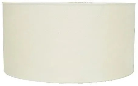 Καπέλο Φωτιστικού Υφασμάτινο Ε27 H14cm Φ40 Heronia-14-0118-Λευκό 14-0118