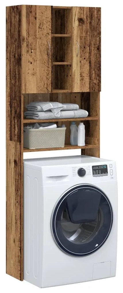 Ντουλάπι Πλυντηρίου Παλιό Ξύλο 64 x 25,5 x 190 εκ.